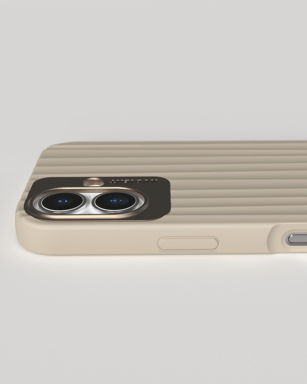 Bold Case - iPhone 16 - Linen Beige & Olive Green